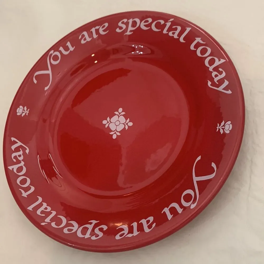 You Are Special Today The Original Red Plate Co 10 In Special Occassion Plate
